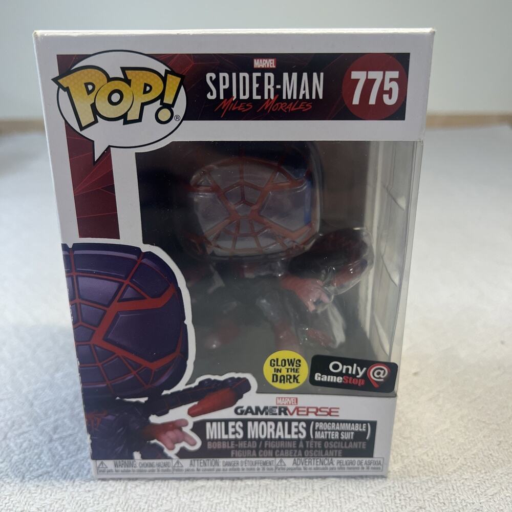 Funko Spider-Man Miles Morales Programmable Matter Suit Glow In the Dark #775